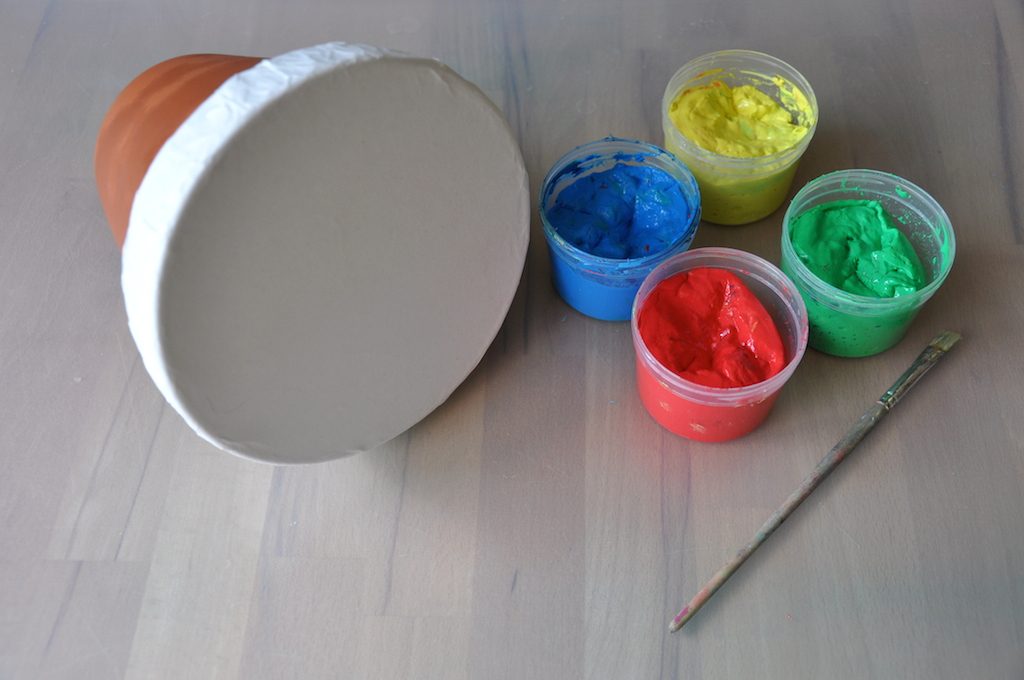 DIY Eine Trommel aus einem Blumentopf basteln › nordhessenmami.de