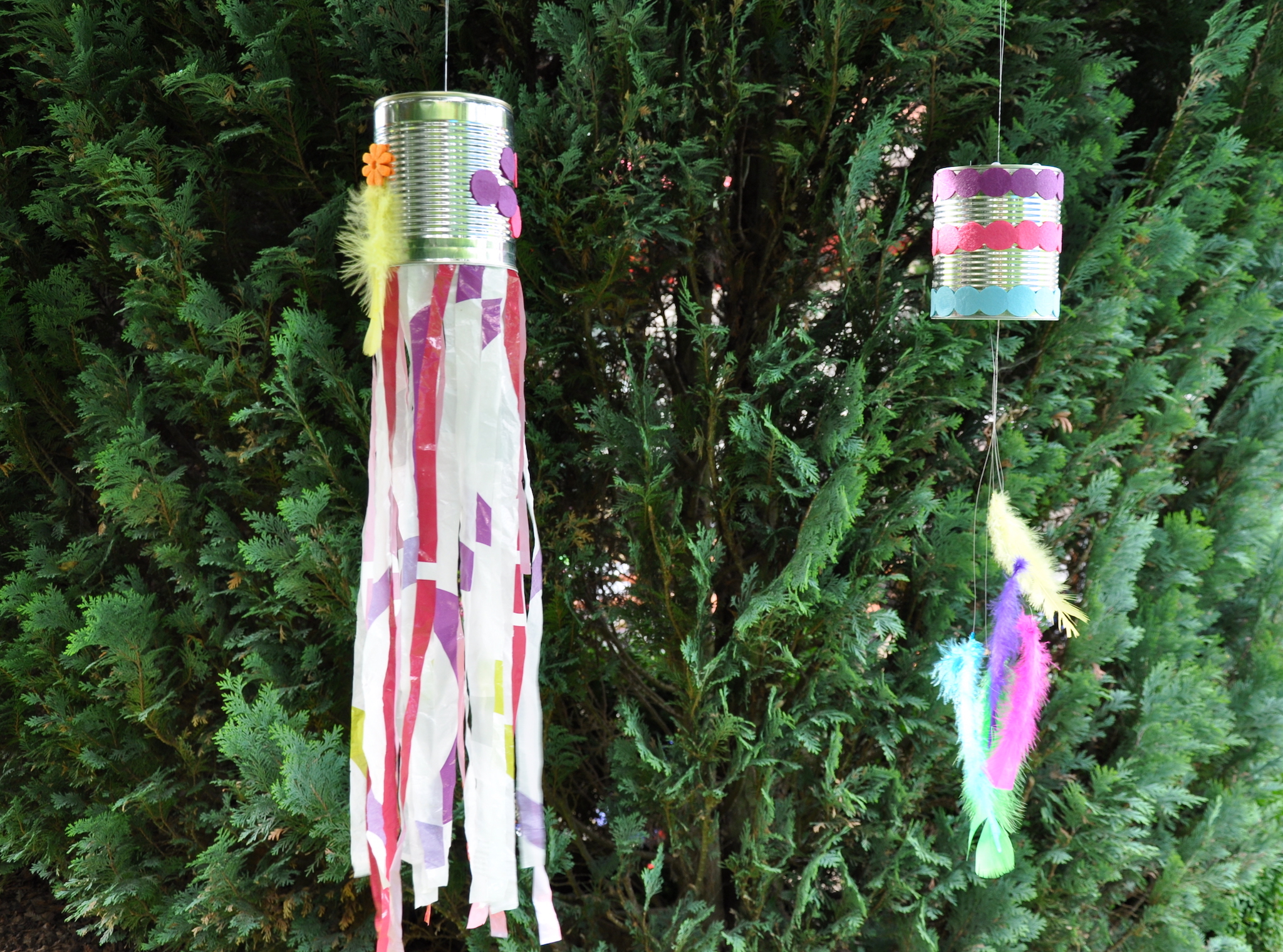 DIY Buntes Windspiel für den Garten › nordhessenmami.de